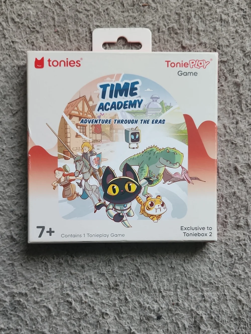 Tonies Time Academy ToniePlay Game - White and Red
